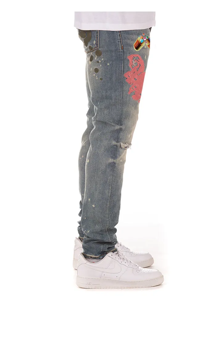 Billionaire Boys Club Moonrocks Denim - Slim Fit