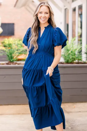 Everything I Love Dress, Navy