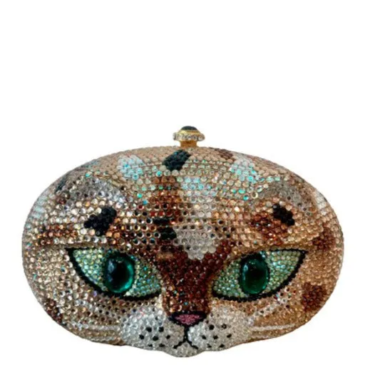 Kathrine Baumann Cat Face Minaudiere