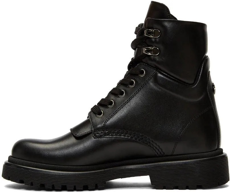 Moncler Black Patty Ankle Boots