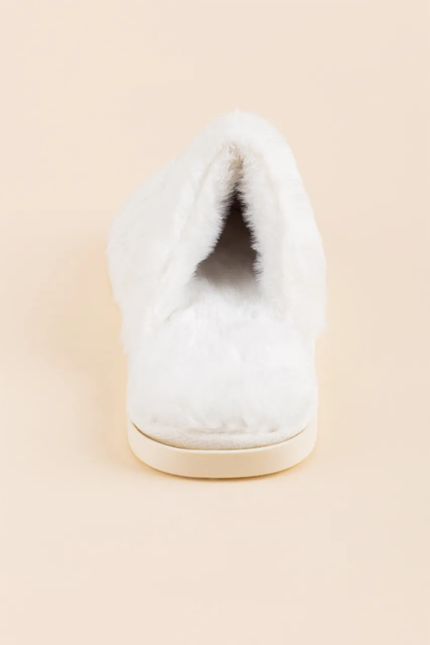 Mrs Faux Fur Slippers