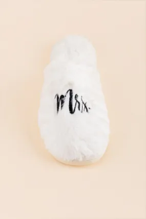 Mrs Faux Fur Slippers