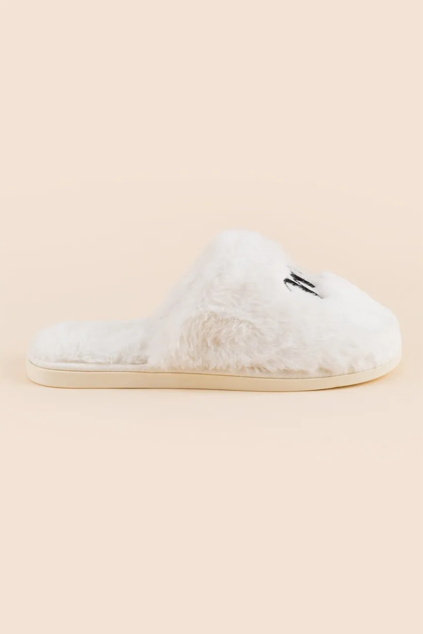 Mrs Faux Fur Slippers