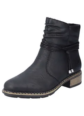 Rieker Slouch Ankle Boots