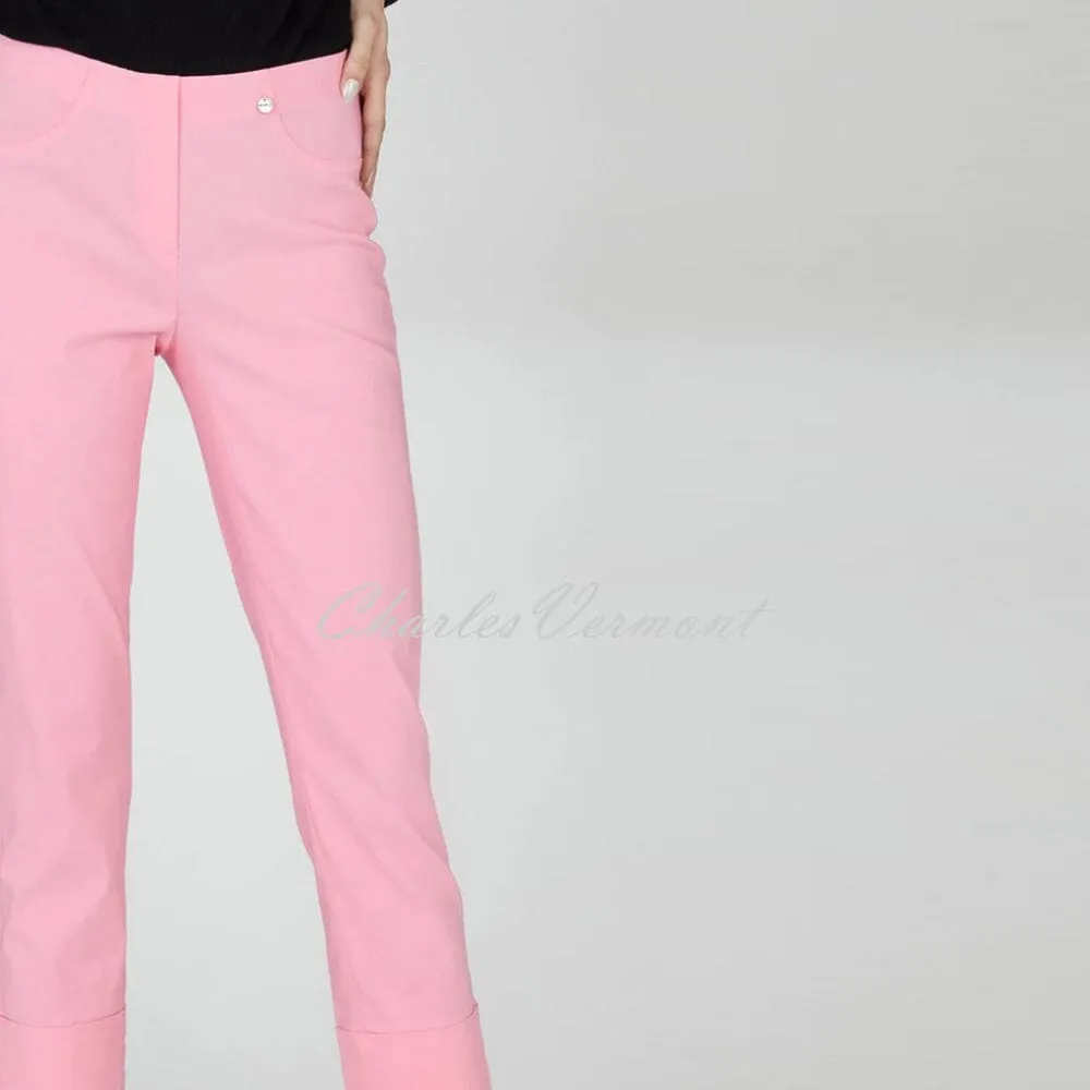 Robell Bella 09 - 7/8 Cropped Trouser 51568-5499-410 (Soft Rose)