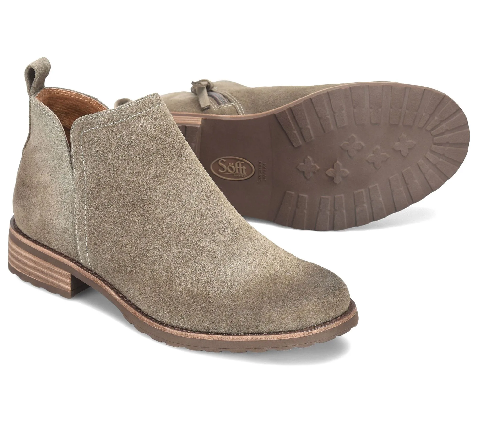 Sofft Water Resistant Leather Booties - Beatrice